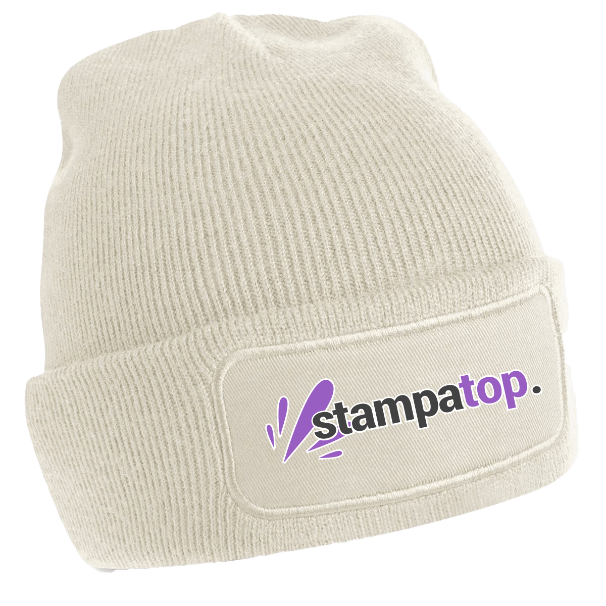 Berretto Invernale (Patch Rettangolare) - StampaTop