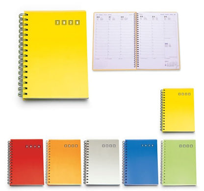 Agenda settimanale con spirale 17 X 24 cm - StampaTop