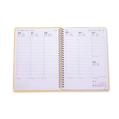 Agenda settimanale con spirale 17 X 24 cm - StampaTop