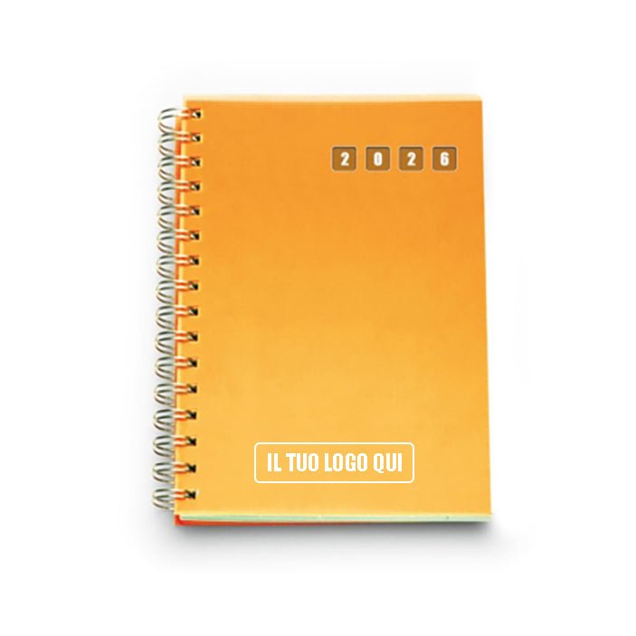 Agenda settimanale con spirale 17 X 24 cm - StampaTop