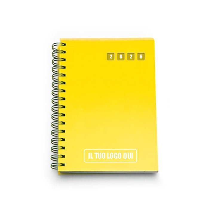 Agenda settimanale con spirale 17 X 24 cm - StampaTop
