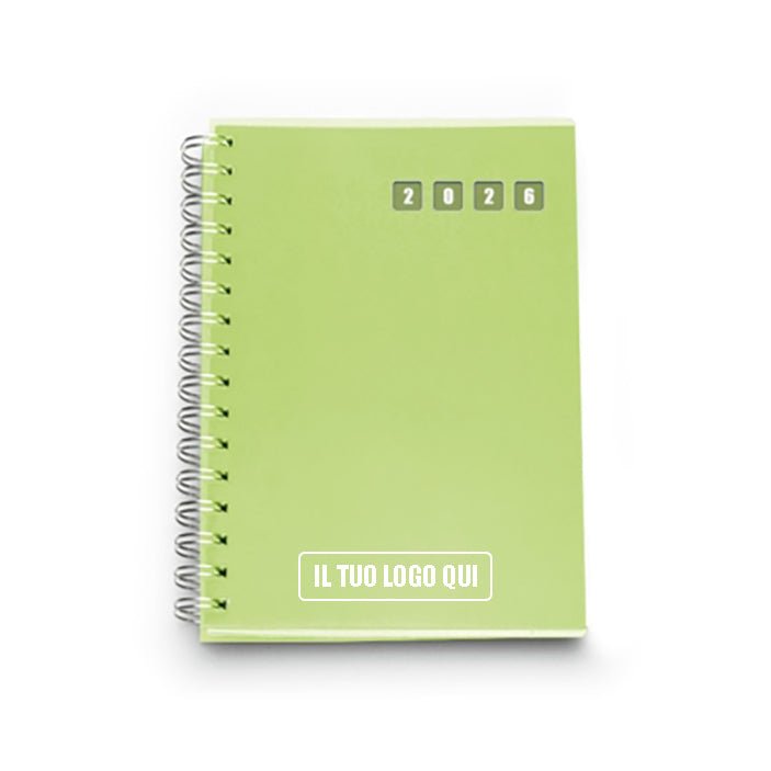 Agenda settimanale con spirale 17 X 24 cm - StampaTop