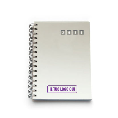 Agenda settimanale con spirale 17 X 24 cm - StampaTop