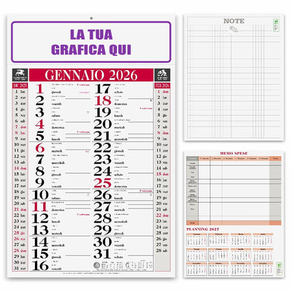 Calendario Olandese Classic - StampaTop