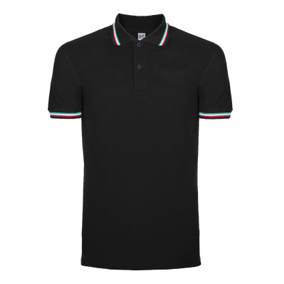 Polo Uomo Tricolore Maniche Corte (200 gr/m2) - StampaTop