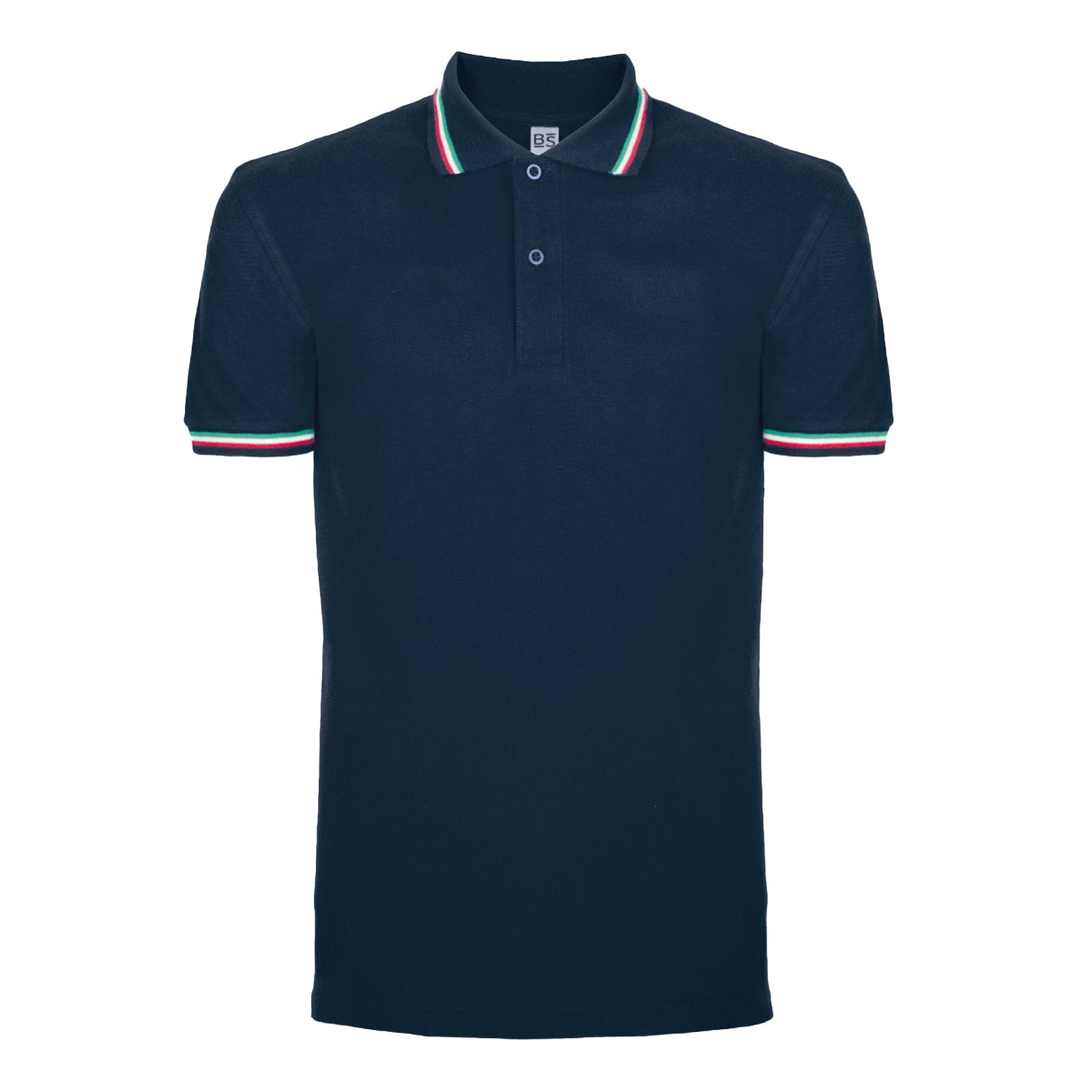 Polo Uomo Tricolore Maniche Corte (200 gr/m2) - StampaTop